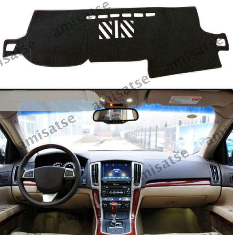 Cadillac SLS 2007-2012 Black Dashboard Cover Dashmat (2007-2012)