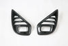 Toyota Highlander Carbon Fiber Front Fog Light Decor Cover Trim (2020-2023)