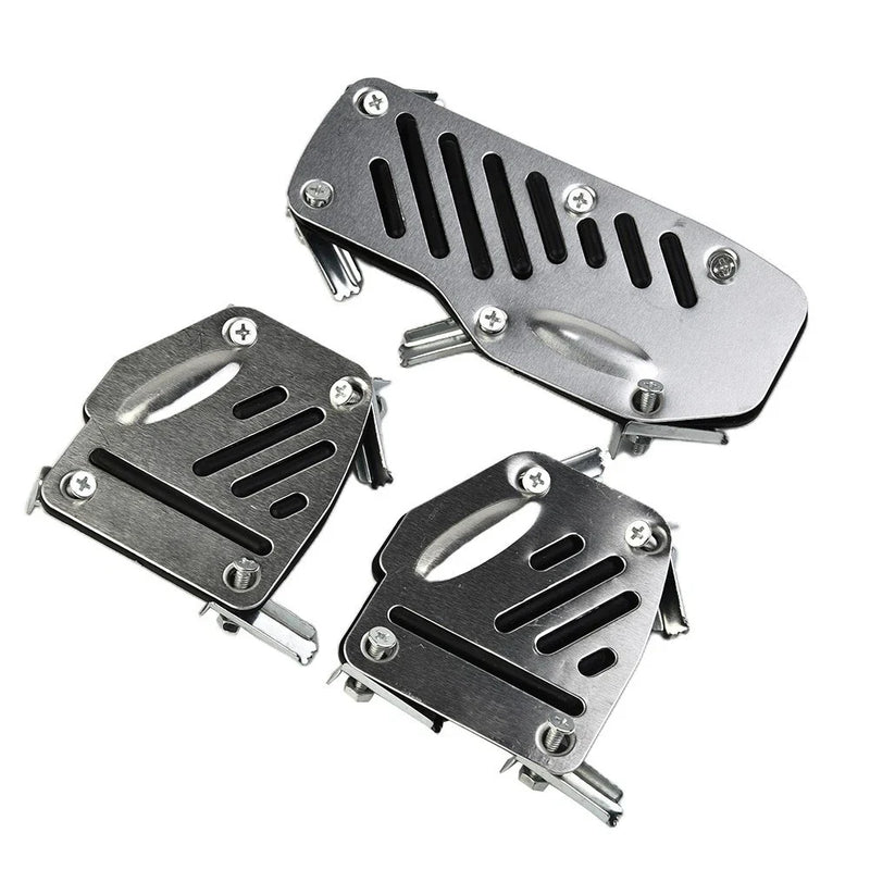 Car 3 x Foot Pedal Pad Covers
