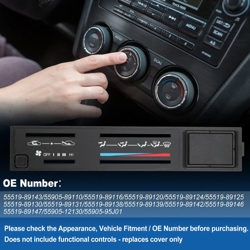 Toyota 4Runner Pickup A/C Climate Control Panel (1984-1989)