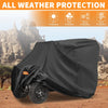Honda Pioneer 700 Black 210D-PU Waterproof UTV Cover (2014-2023)