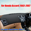 Honda Accord RHD Leather Dashboard Cover Dash Protector Pad Mat (2003–2007)