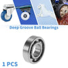 SKF Deep Groove Ball Bearings 10x22x6mm 1 Pc Silver Tone