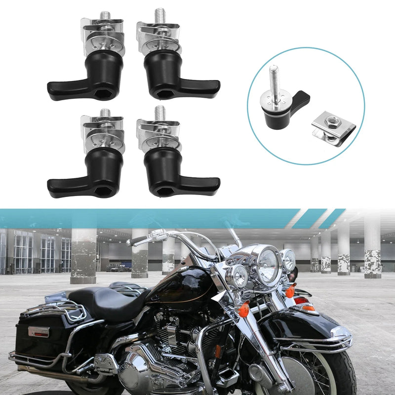 Harley Davidson Road King Police 4pcs System Lock Fastener Bolt Nut