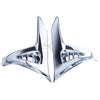 Honda Goldwing GL1800 Chrome Saddlebag Scuff Covers (2001-2011)
