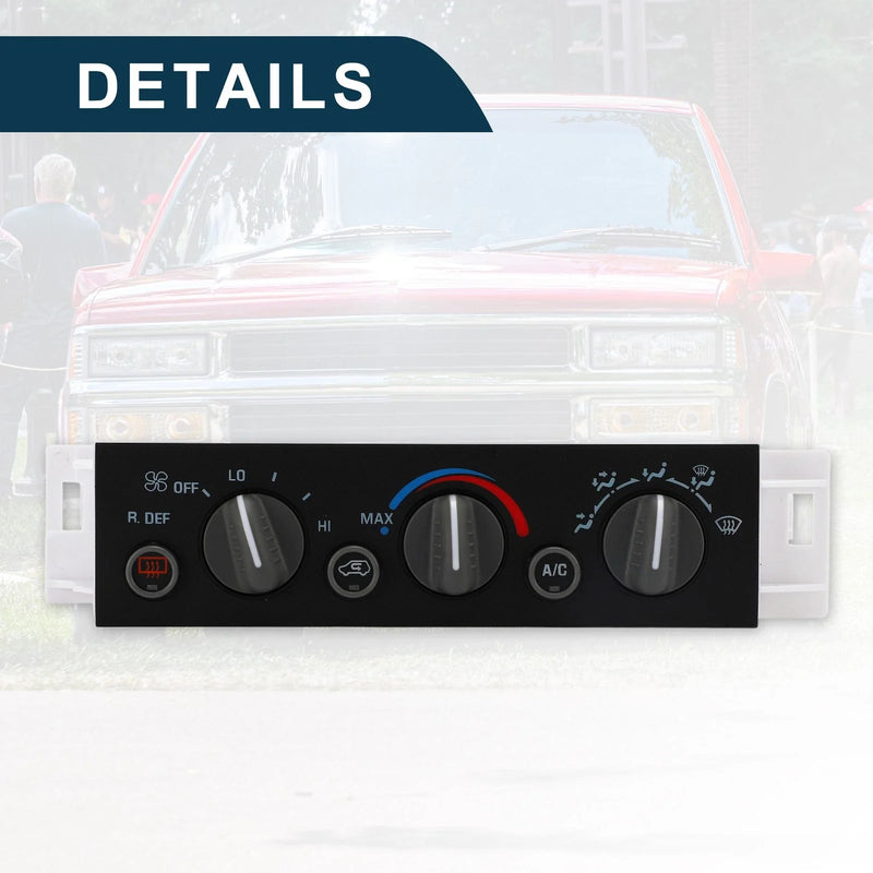 Chevrolet C1500 GMC Cadillac HVAC A/C Heater Climate Control Switch