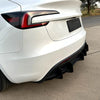 Tesla Model 3 Rear Bumper Diffuser Lip Trim Kit (2023-2024)