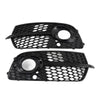 Audi Q5 S-Line Front Bumper Fog Light Lamp Grill Cover Pair (2013-2017)