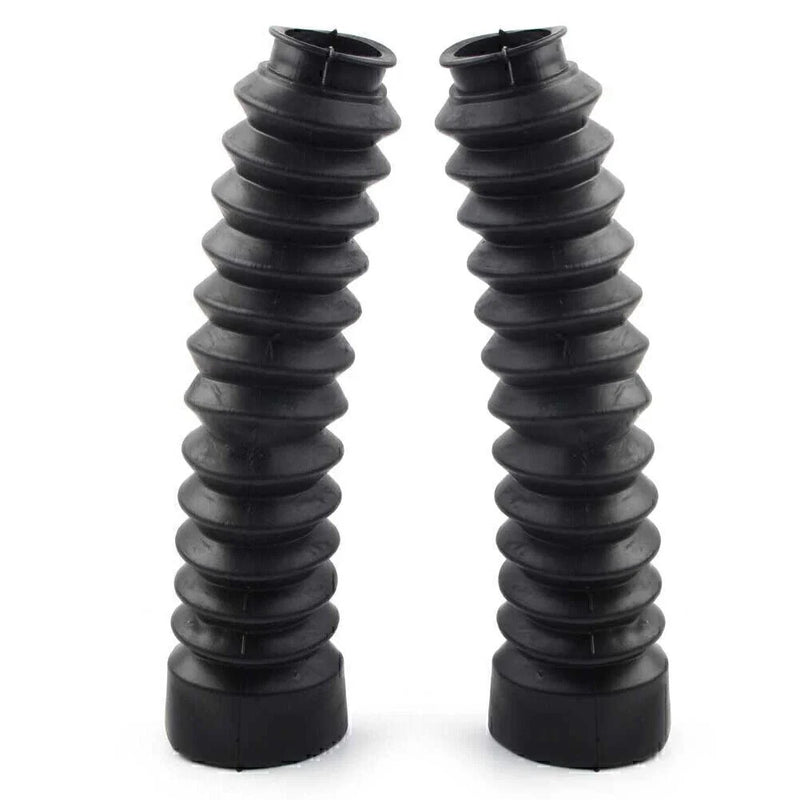 Motorcycle Universal Black Rubber Front Fork Dust Cover Boots