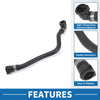 BMW 230i 2.0L Heater Hose 1Pc Rubber Black (2017-2020)