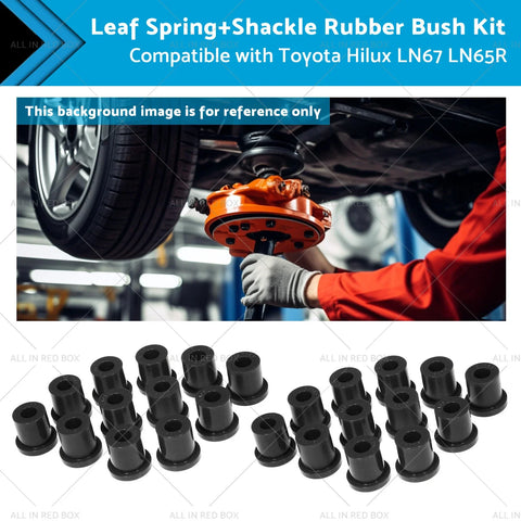 Toyota Hilux LN65R LN67 Leaf Spring & Shackle Bush Kit (1979-1988)