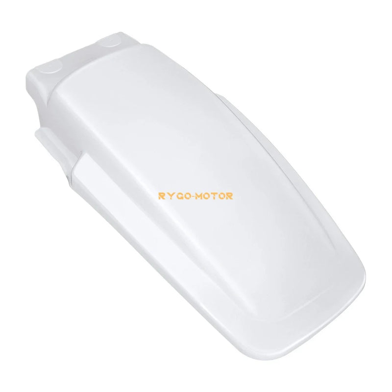 Honda XR200R White Rear Fender Mud Guard (1986–2002)