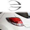 Hyundai Veloster 2011-2017 Real Carbon Fiber Rear Tail Light Lamp Cover Trim