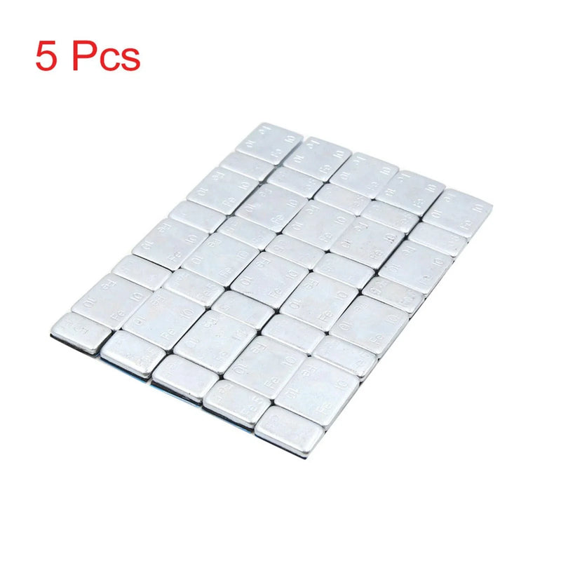 Motorcycle Cars Trucks 5pcs Self Adhesive Tire Wheel Balance Weights Strips