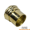Custom Chopper Bobber 1.75" Brass Exhaust Tip (Universal)