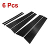 Honda Accord 6 x Door Window Pillar Post Protector Covers (2014-2018)