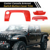 Jeep Wrangler JL Center Console Armrest Switch Button Cover (2018-2023)