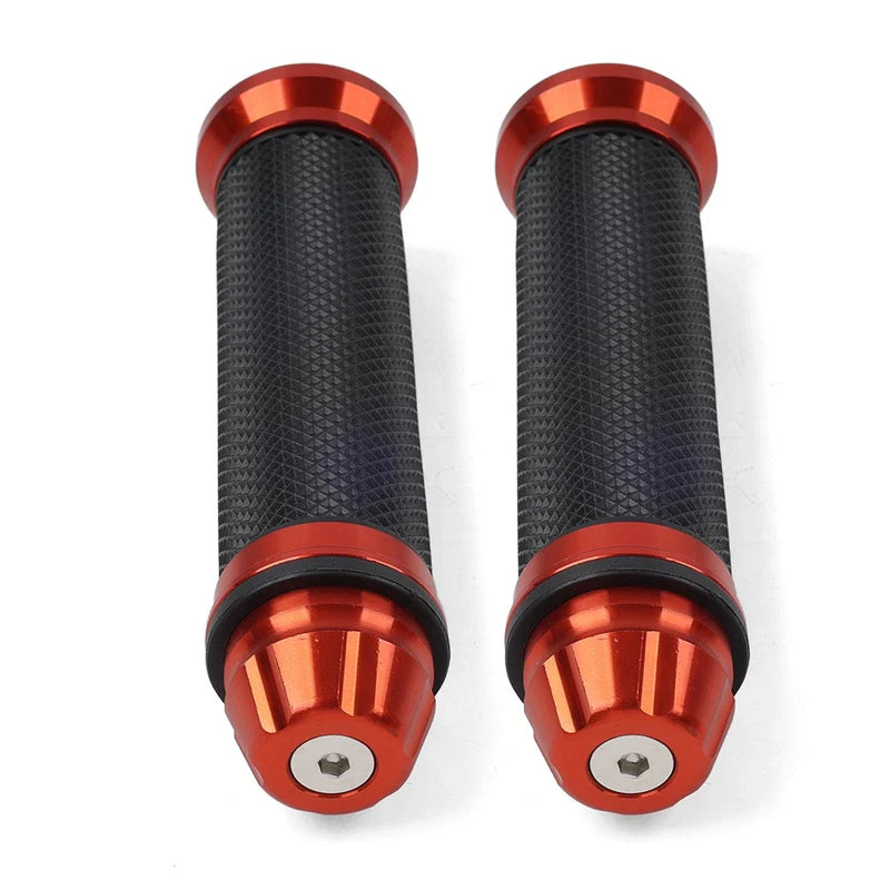 Yamaha, Honda, Suzuki - Red & Black 7/8" Hand Grips