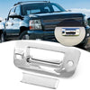 GMC Sierra & Chevrolet Silverado Chrome Tailgate Handle Bezel Cover (2007-2013)