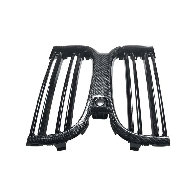 BMW X5 G05 2019-2021 Real Carbon Fiber Front Bumper Grille Grill Cover