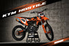 KTM SXF 250 450 Graphics Decal Kit HOSTILE Style (2016-2018)