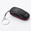 Tesla Model X Black Leather Car FOB Key Remote Cover Bag Fit