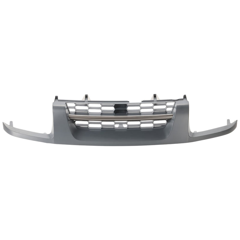 Grille For 2002-2004 Nissan Xterra Gray Plastic
