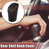 Toyota Crown Auto Gear Shift Knob Cover Protector Black W/ Red Stitches