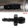 Oil Fuel Hose Adapter 6AN AN6 Male to 1/4" Barb Push Lock Fitting