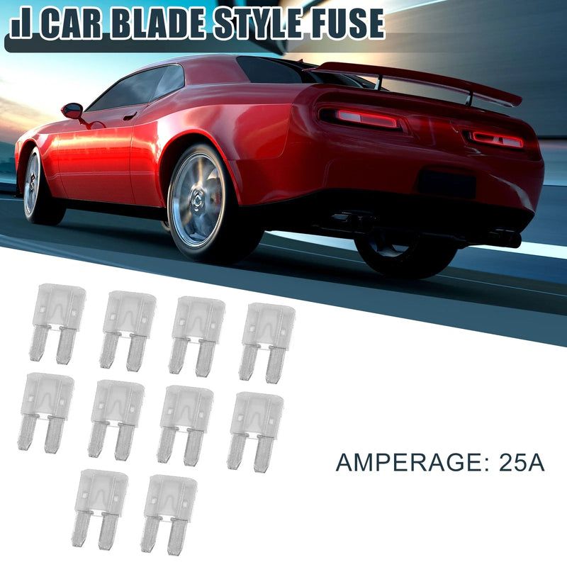 Boats, Trucks, RVs, Campers, Motorcycles 10 x 25A Car Mini Blade Fuse