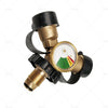 Various Models LPG Bottle Dual Outlet Adapter "Y" with Gas Level Gauge