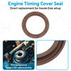 Chrysler Dodge Eagle Ford Mitsubishi Kia Engine Timing Cover Seal (various)