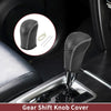Subaru Forester Gear Shift Knob Cover 2006-2012 Black Beige Faux Leather