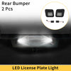 Dodge Ram 1500 2500 3500 Clear Lens License Plate Light White