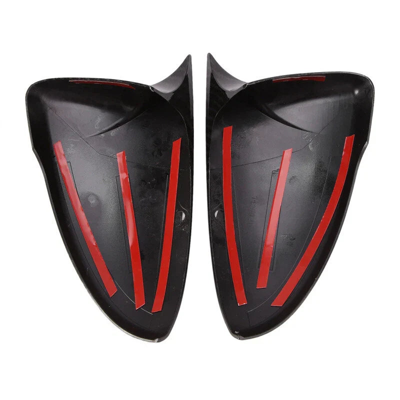 Kia Forte K3 Mirror Cover / Glossy Black OX Horn (2019–2021)