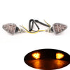 Motorcycle ATV Dirt Bike Clear Lens LED Turn Signal Lights