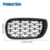 BMW 3 Series (2002-2005) Gloss Black 1 x Front Hood Bumper Grille Grill