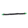 Universal Adjustable Fork Rear Seat Rescue Strap Sling Pull Belt Green