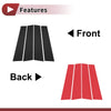 Toyota Yaris Cross (2020-2025) Black 4 Pcs Car Door Pillar Window Trim