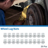 Ford Fiesta Focus Ranger M12x1.5mm Wheel Lug Nuts 30mm