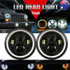 Jeep Wrangler TJ JK CJ 7 Inch LED Headlight Hi/Lo Beam DRL (1997-2018)