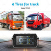Caravan Truck Trailer 6 x Wheel Sensors Solar Tyre Pressure Monitoring System