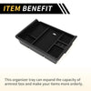 Chevy Silverado & GMC Sierra Black Center Console Organizer Box Tray