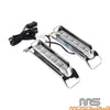 Harley FLHR FLHTCU FLHTCUL FLHTKL Chrome Saddlebag Filler LED Lights (2014-2023)