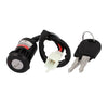 Motorcycle Ignition Switch Lock - Four-Wired - 2 x Keys
