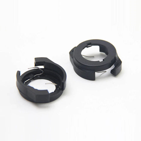 Ford KUGA Passat 2PCS H7 LED Headlight Bulb Adapter Holder Retainer Clip Fit