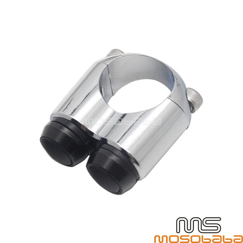 Cafe Racer 25MM Motorcycle Handlebar Dual Momentary Button Switch