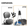 Harley Dyna Low Rider FXDL & Super Glide FXD Sissy Bar Passenger Backrest