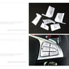 Benz C GLC C200 C350 C300 12pcs Steering Wheel Remote Buttons Cover Trim