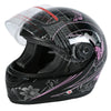 Motorcycle Size S M L XL Full Face Helmet DOT Flip Up